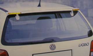 Heckspoiler / Dachspoiler   ABE VW Golf, Polo, Opel Corsa, Audi A3 und 