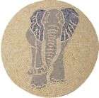 Rosone Design Marmor Mosaik Fliese Elephant