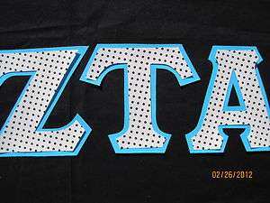 Zeta Tau Alpha letters ZTA  