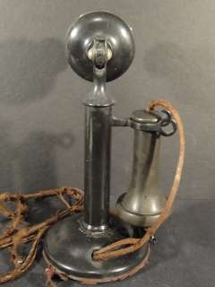Vintage Early Western Electric Pat 1904 CANDLESTICK TELEPHONE Model 