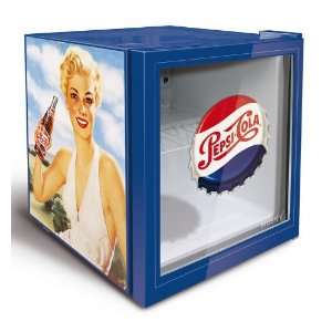 Husky Cool Cube Mini Kühlschrank Pepsi Retro Look  Küche 