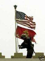 HIGH QUATILY USA & US MARINE CORPS FLAG SET 3 X 5 USMC  