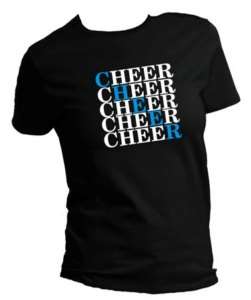 CHEER X 5 T Shirt Womans Sizes XS to 4XL Pick Color  