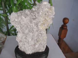 64lb NATURAL Clear Chisel Barite Mineral Display Specimen + STAND 