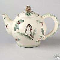 Pfaltzgraff Winterwood CANVAS Tea Pot TEAPOT NEW Boxed  