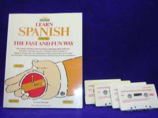 Barrons Learn Spanish The Fast & Fun Way Kit S1687  