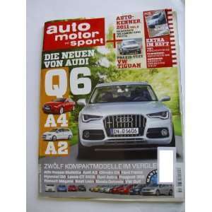 Auto Motor und Sport   Die Neuen von Audi Q6, A4, A2   Zwölf 