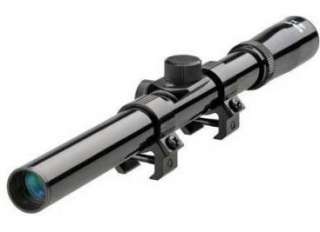 Tasco 4x15 Rimfire Crosshair Reticle Riflescope, Gloss Black   RF4X15D 