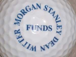 MORGAN STANLEY DEAN WITTER FUNDS LOGO GOLF BALL INVESTMENTS  