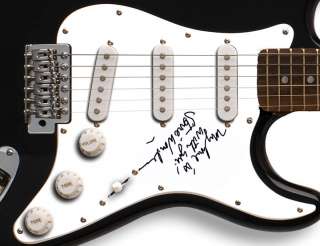Stevie Wonder Autographed Signed Guitar & Proof UACC RD COA  