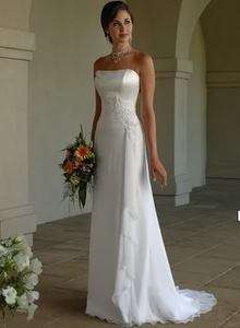 Weiß/Ivory Hochzeitskleid Braut kleid Abendkleid Ballkleid Gß32 34 