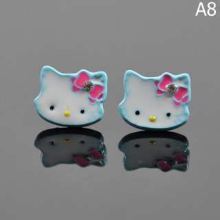 Hello Kitty Stainless Earring 9 Styles birthday gift  