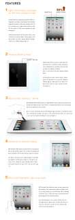 SGP Steinheil Ultra fine anti fingerprint film   iPad2  