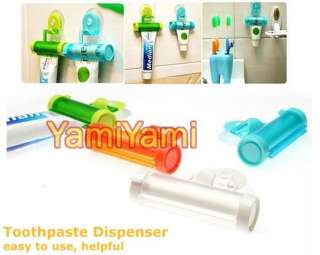   Plastic Rolling Toothpaste Tube Squeezer Dispenser Easy  
