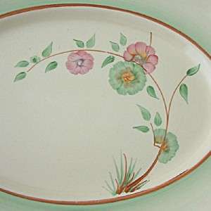 Clarice Cliff Art Deco Corolla (Flowers) Platter Dish  
