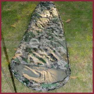 Leaves Camouflage Camping hiking Sleeping Bag Blanket  