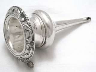   Silver on Copper or Sheffield Plate Decanting Wine Funnel circa 1860