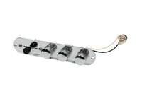 Loaded 3 Way Control Plate for Telecaster   BRENT MASON Chrome 