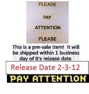   It will be shipped within 1 business day of its release date (2 3 12