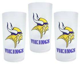 Minnesota Vikings Tumblers Drinkware Set. These Acrylic frosted 