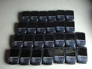 BlackBerry 8700g   Black blue (T Mobile) Smartphone LOT OF 26 