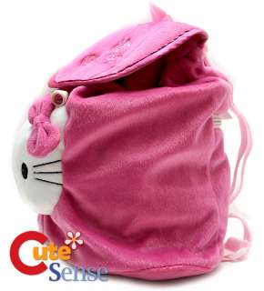 Sanrio Hello Kitty Pink Rose 10 Plush Backpack/Bag  