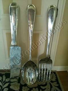  set to add to your wall. This aluminum fork, spoon and knife 
