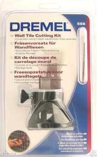 Dremel Wall Tile Cutting Kit Rotary Power Tools NEW 566  