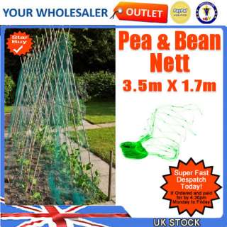5m X 1.7m Pea Bean Net Garden Pond Fruit Mesh Netting  
