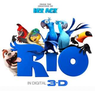 doll The 3D Movie Rio JEWEL + BLU plush cartoon stuffed toy 8.5 New 