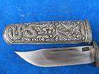 Tibetan Sword Knife Tibetan Silver Exquisite Pattern Dr