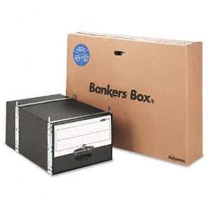  Bankers Box  High Stak Box, Lgl, Fiberboard/Steel, 15 1/2 