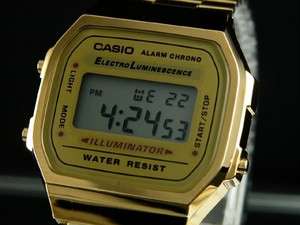 Casio Retro Vintage Digital Watch A168 A168WGA A168WG 9  