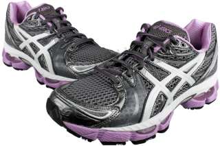 Asics Gel Numbus 13 Grey Violet T192N 7601 New Womens Running Shoes 