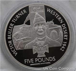 GUERNSEY 2006 SILVER PROOF £5 POUND CROWN COIN  