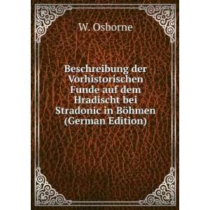   bei Stradonic in BÃ¶hmen (German Edition) W. Osborne Books