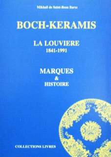 BOOK/LIVRE/BOEK/BUCH  STAMPS/MARQUES/CACHETS/STEMPELS  BOCH,KERAMIS 