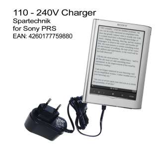Alimentatore AC 220V/ 230 Volt per Sony PRS 650 & PRS 350