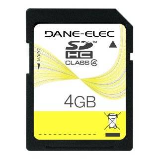Dane Elec 4 GB SDHC Flash Memory Card DA SD 4096 R