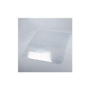  Deflecto Glass Clear Studded Chair Mat for Low/Med Pile 