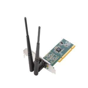  Edimax EW 7722In 300Mbps 11n Wireless PCI adapter with 2 x 