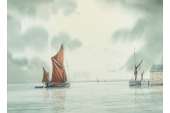 Alan Whitehead Sail Boats Maritime Watercolour Painting  