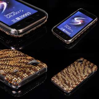  CRYSTAL STRASS BLING pour SAMSUNG i9003 GALAXY S SCL +FILM HOUSSE ETUI