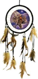 NATIVE AMERICAN INDIAN & WOLF / WOLVES DREAMCATCHER  