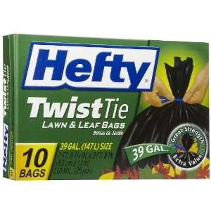  Hefty Lawn & Leaf Bags, Twist Tie