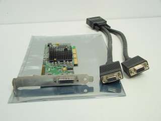 MATROX G550 DualHead 32Mb AGP Graphics Card with Cable  