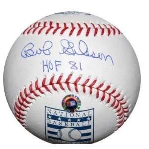  Bob Gibson SIGNED HOF Baseball IRONCLAD & MLB 