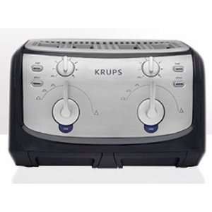  Krups TT6600 2 slice digital toaster in white. Kitchen 