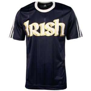 adidas Notre Dame Fighting Irish Navy Blue Soccer Jersey  
