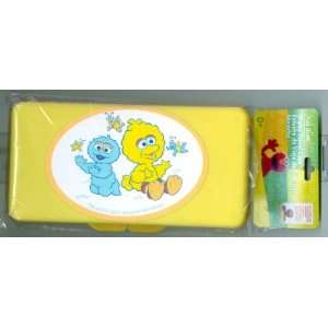    Sesame Street Baby Infant Diaper Wipes Travel Case Yellow Baby